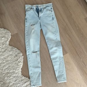 Topshop Light wash Jamie Jeans